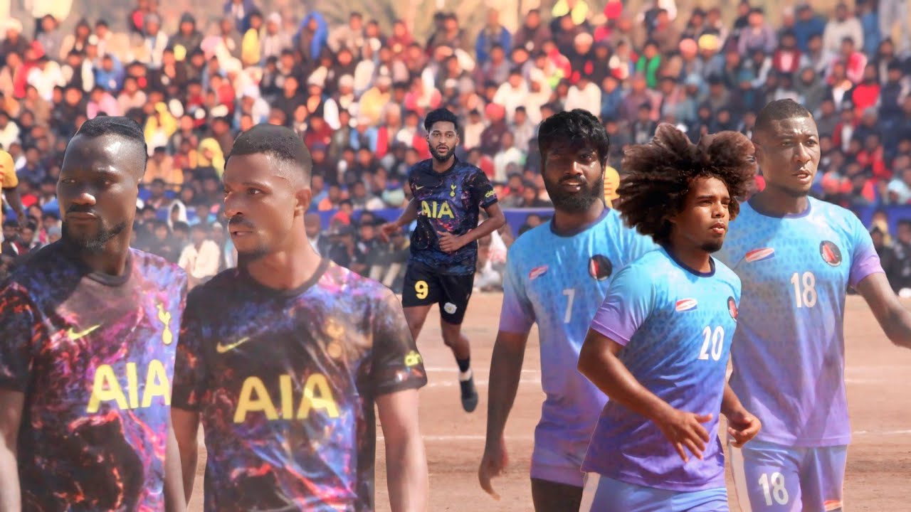दूसरा सेमीफाइनल टक्कर दार मैच🔥Rising Santal FC Kolkata 🆚 Bondamuda Odissa🔥At- Sarjom Bera Club Dumka