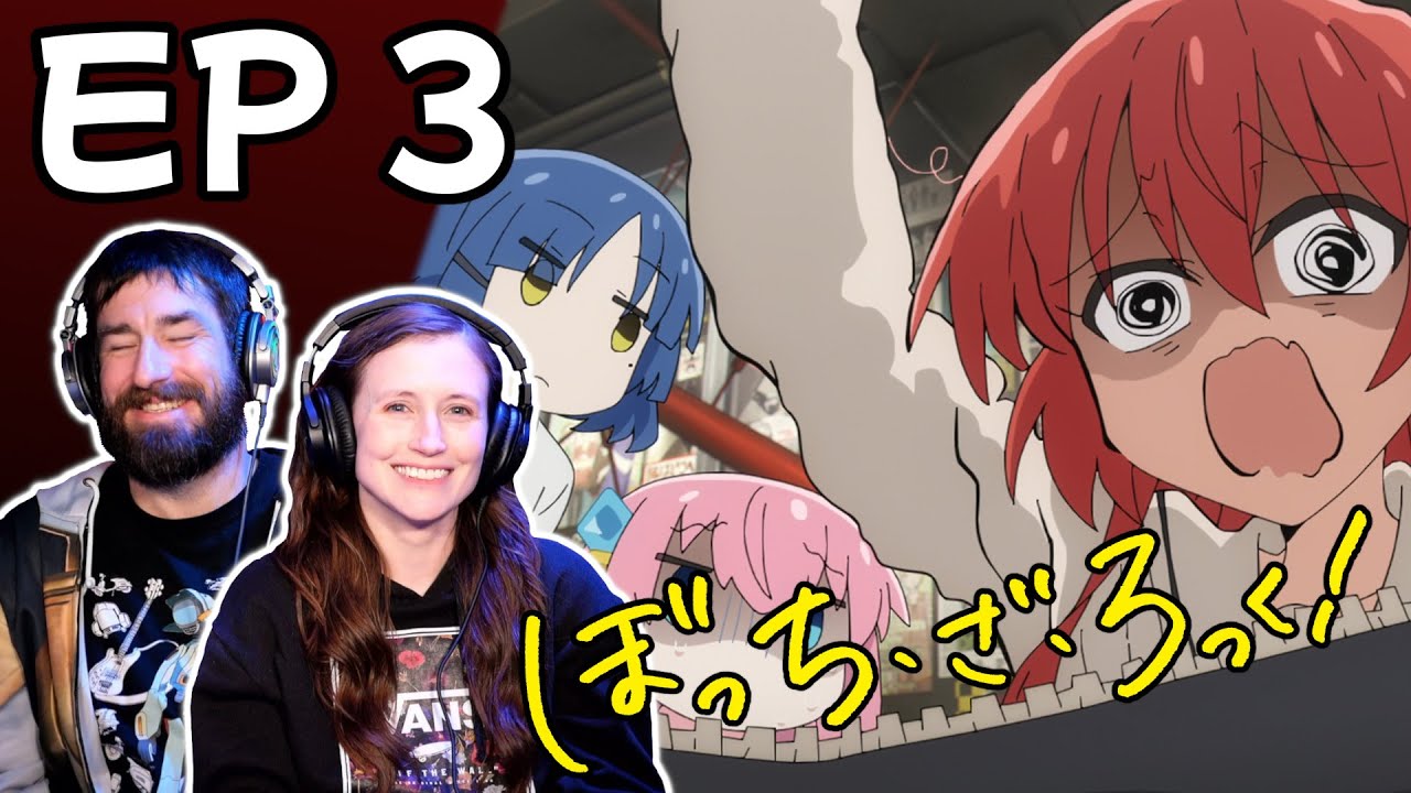Реакция на 3-ю серию Bocchi The Rock: И Кита делает четверых! | AVR2