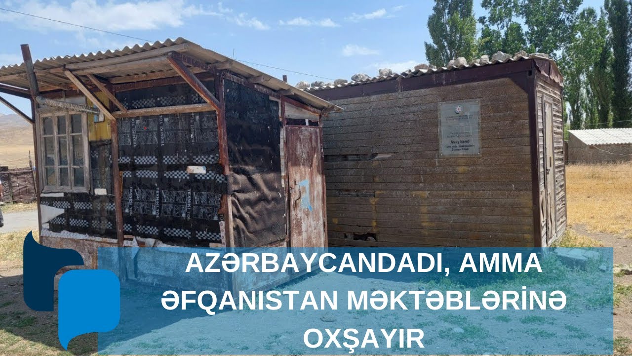 Heç kim inanmır ki, bura məktəbdir - Dəmir daxmada təhsil