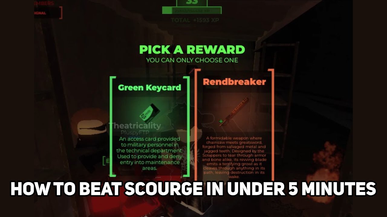 How to beat Scourge in under 5 minutes | Blackout: Revival