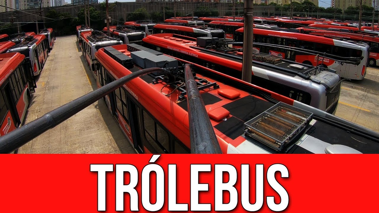Ângulo Inusitado na Operação de Um Trólebus