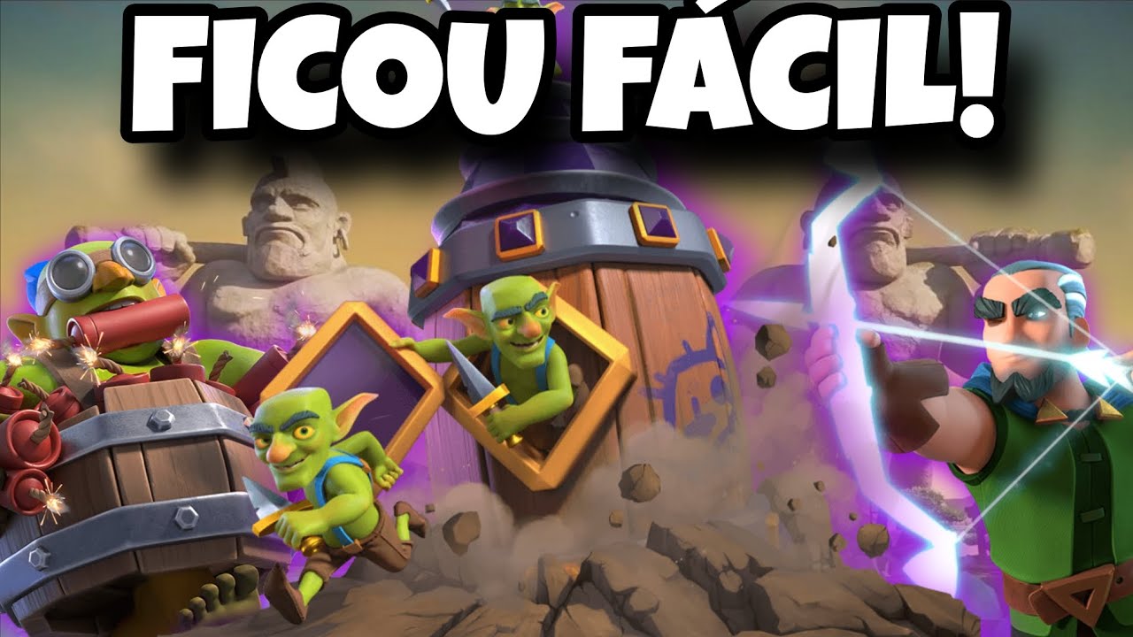 🧠🚫 GANHE **SEM ESFORÇO** COM ESSE DECK DE BROCA NO CLASH ROYALE!
