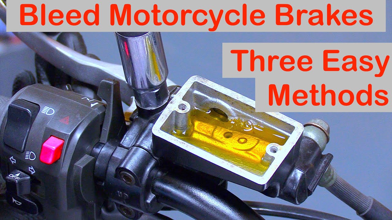Delboy's Garage:- How-To Bleed Motorcycle Hydraulics...