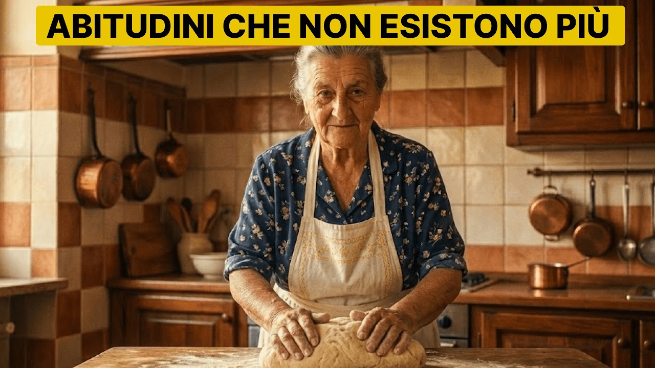 12 Abitudini Dimenticate che Ci Rendevano Più Sani | L'Italia che Non Esiste Più