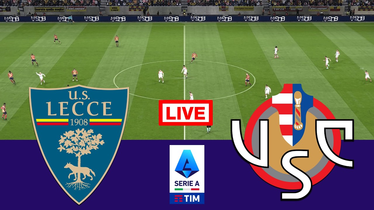 🔴 In Diretta : Lecce vs Cremonese | Serie A 2025/26 | Streaming completo della partita