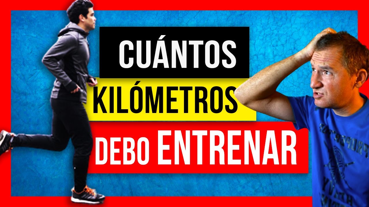 CU&Aacute;NTA DISTANCIA ENTRENAR para CORRER un MARAT&Oacute;N, 21k, 10k y 5k