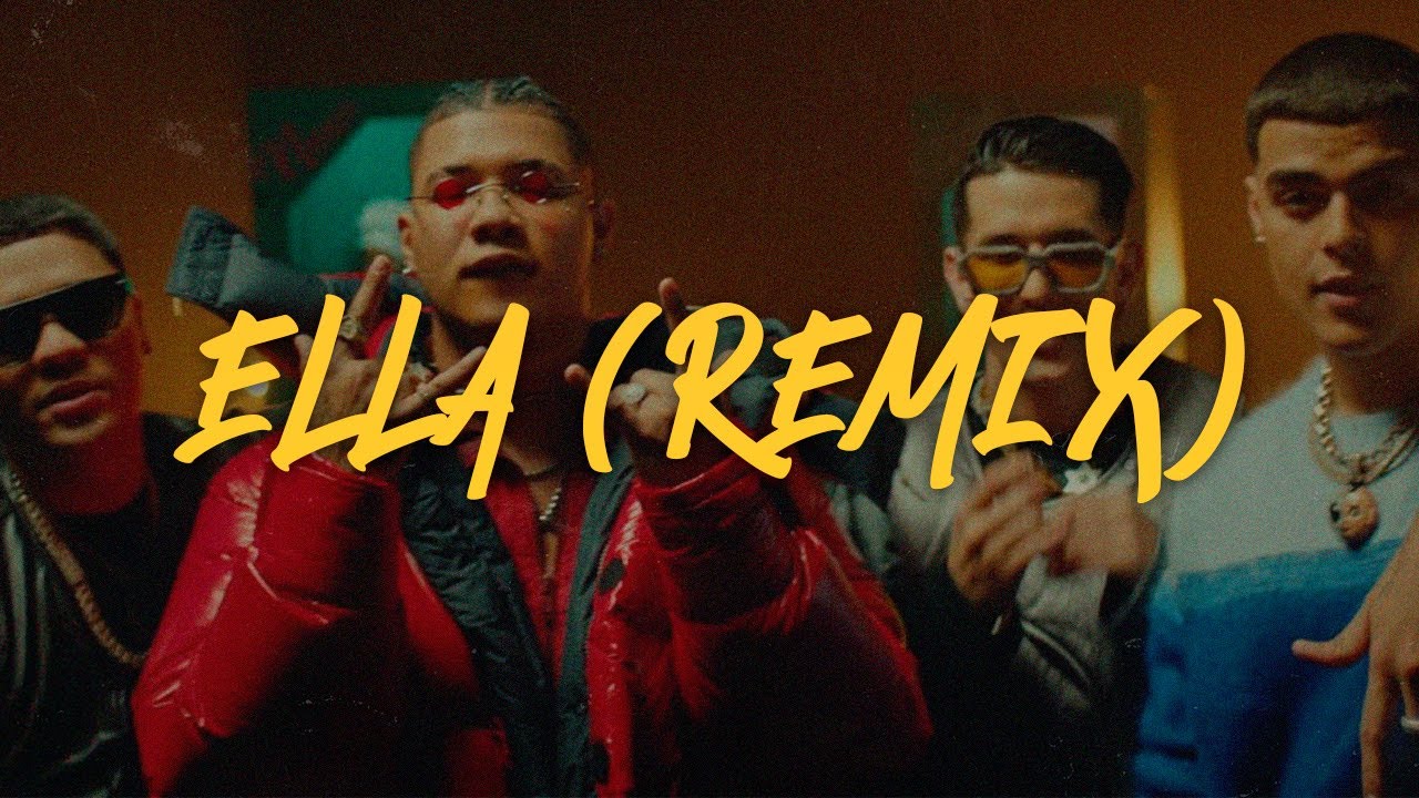 Boza, Lunay, Lenny Tavárez, Juhn, Beéle - Ella Remix (Letra)