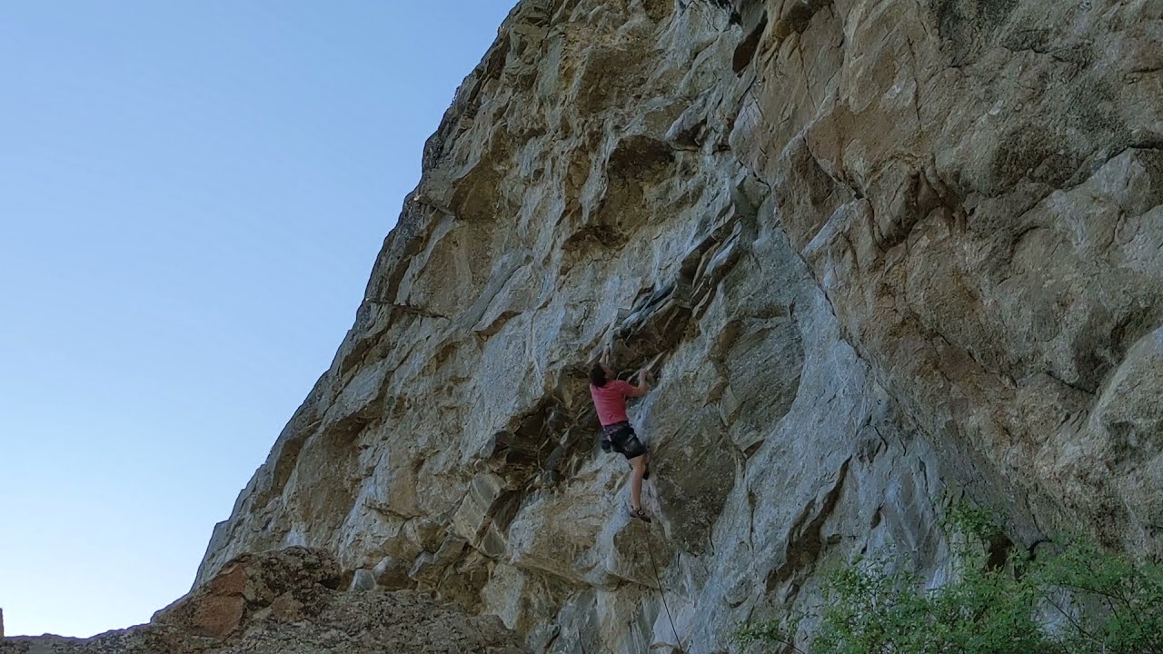 This Mortal Coil 5.12d (7c), Skaha, BC