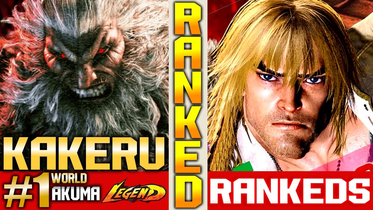 SF6 Akuma (Kakeru Vs Rankeds) ▰ High Level