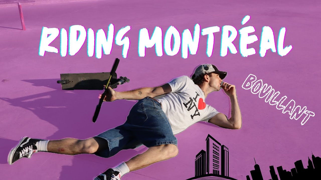 Session street Montréal avec des pro riders !!