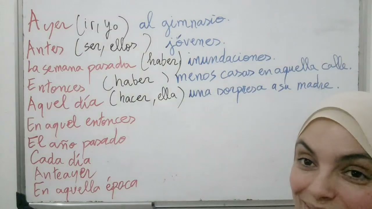 ¿Ejercicio pretérito indefinido o imperfecto?  🤔 🤔 🤔 🤔 🤔 🤔 تمرين الماضي البسيط أو البعيد؟؟