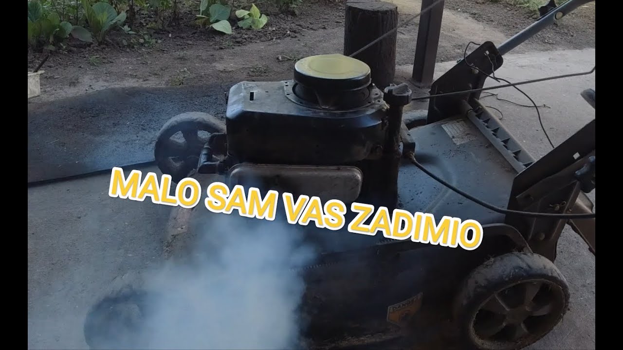 Kosilica dimi kao lokomotiva