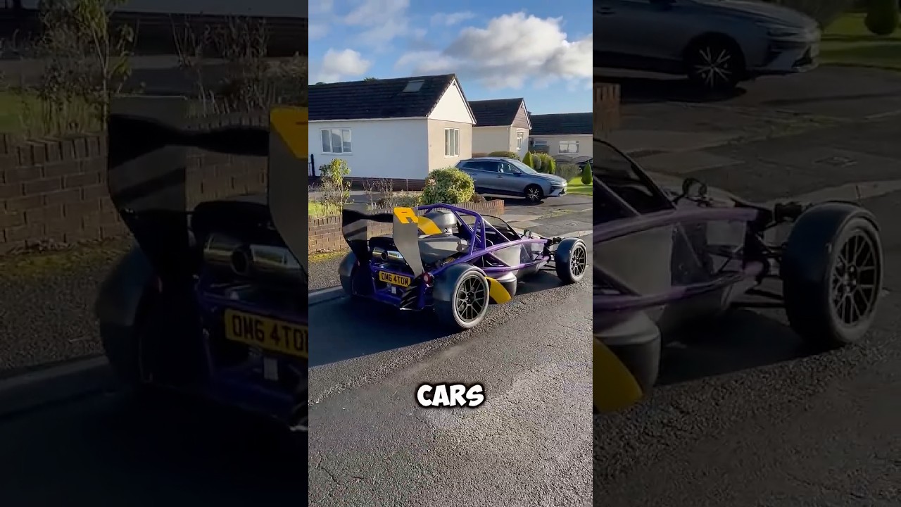 Ariel Atom 4R just blew my mind 🤯 400hp road legal 🚀 #arielatom #carspotting #trackcar #rarecars