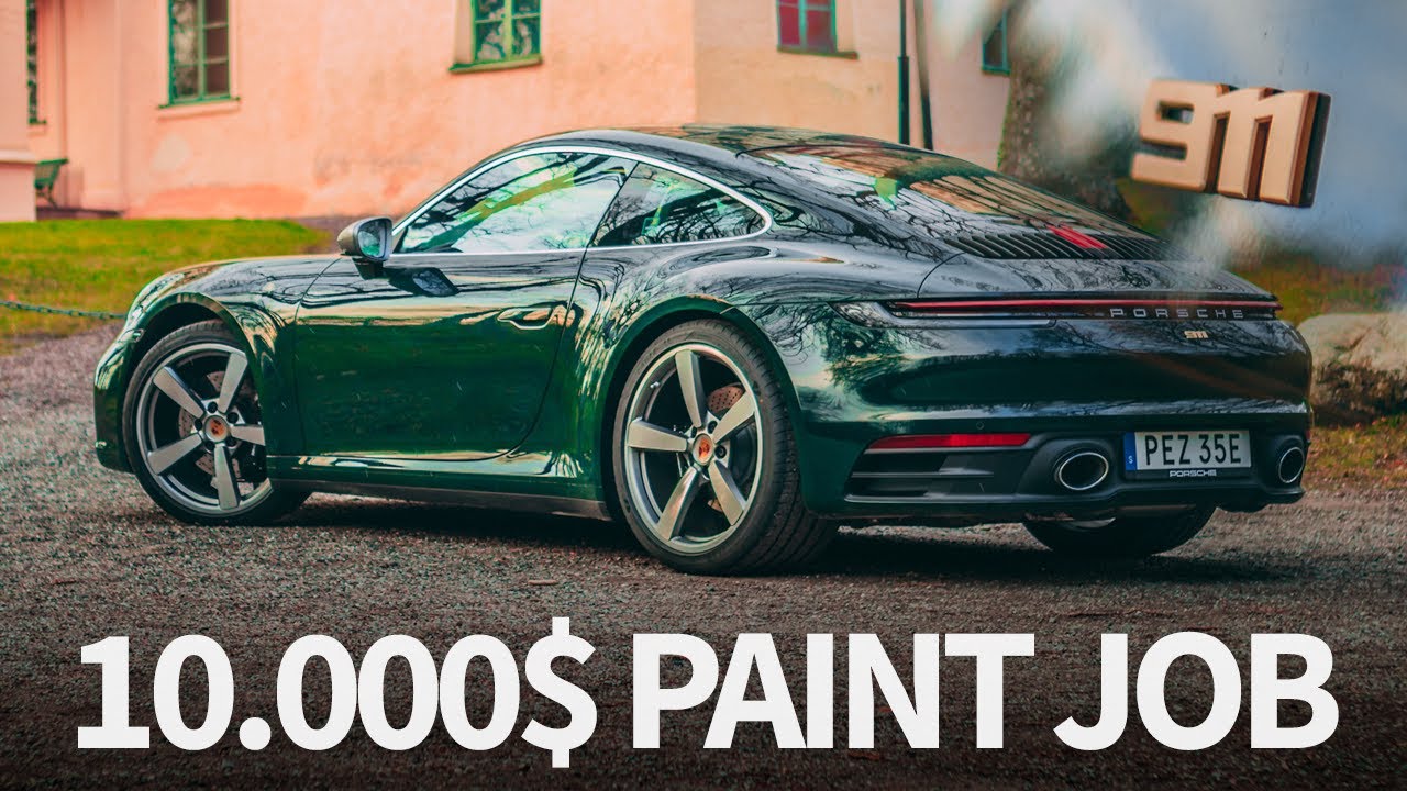 This Manual Porsche 911 (992) Carrera S has a 10.000$ Paint Job | Exclusive Manufaktur Build