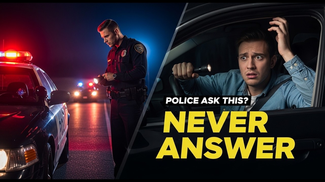 Police Ask This Question During Traffic Stops… But Lawyers Say Stay Silent