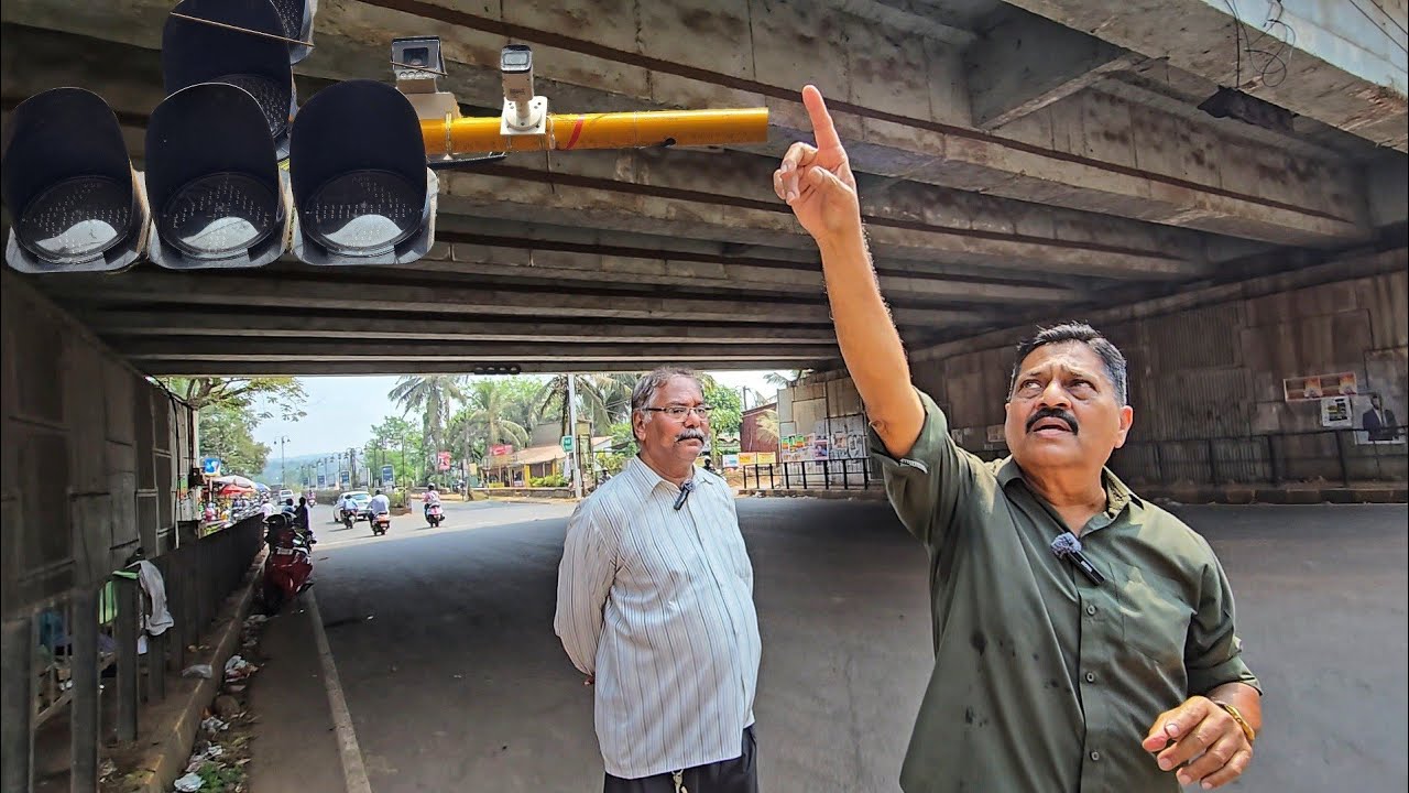 New AI Traffic Cameras Installed At Tar Junction Underpass Traffic Signals!