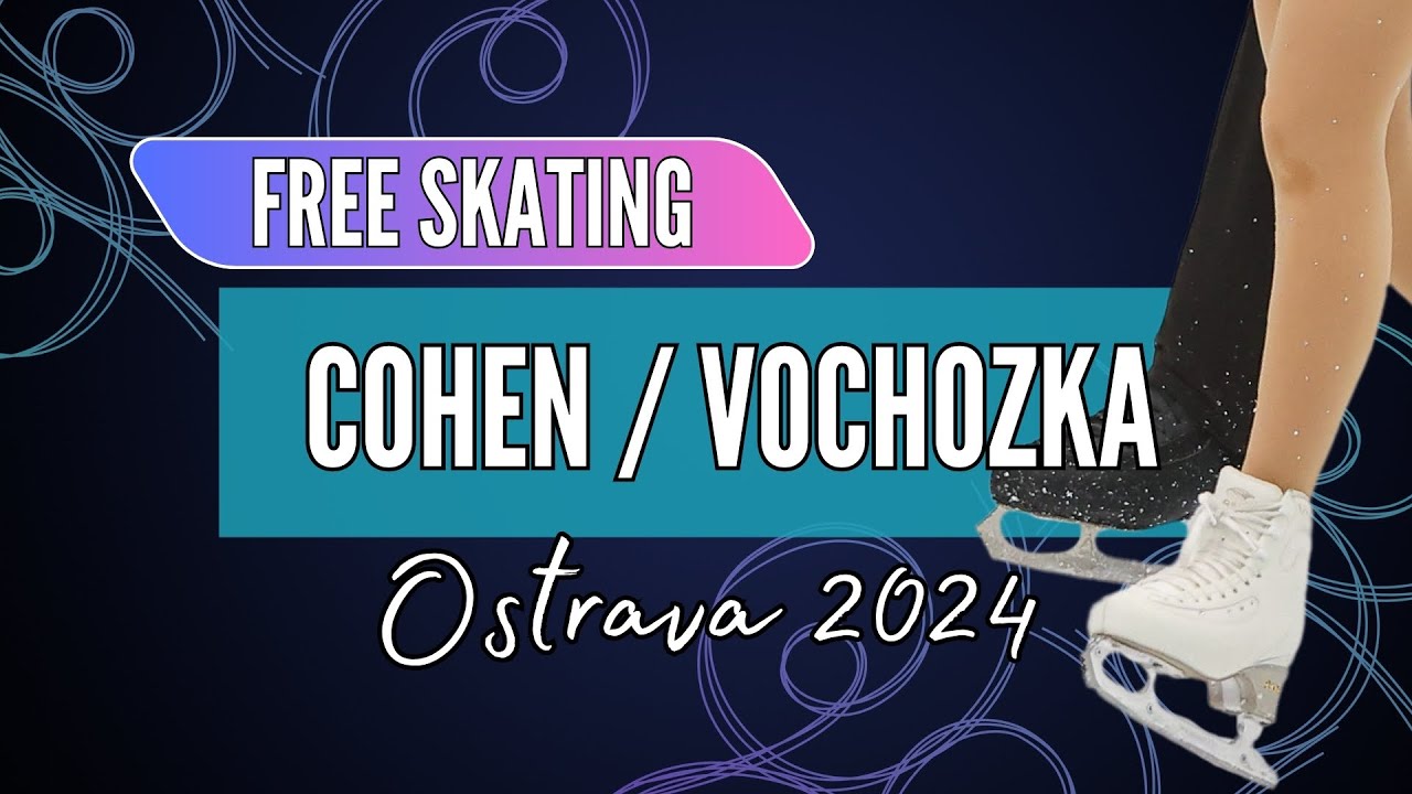 Deborah Anna COHEN / Lukas VOCHOZKA (CZE) | Junior Pairs Free Skating | Ostrava 2024