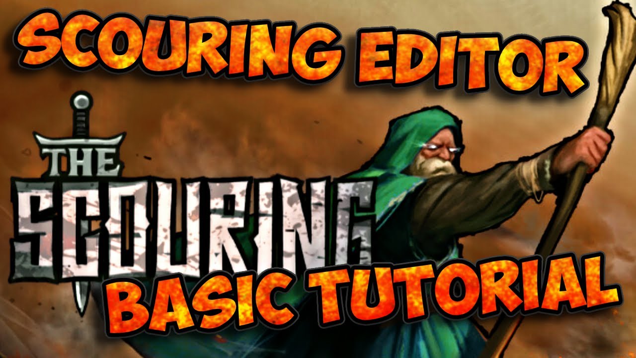 Basic Scouring Map Editor Tutorial - The Scouring (Demo)