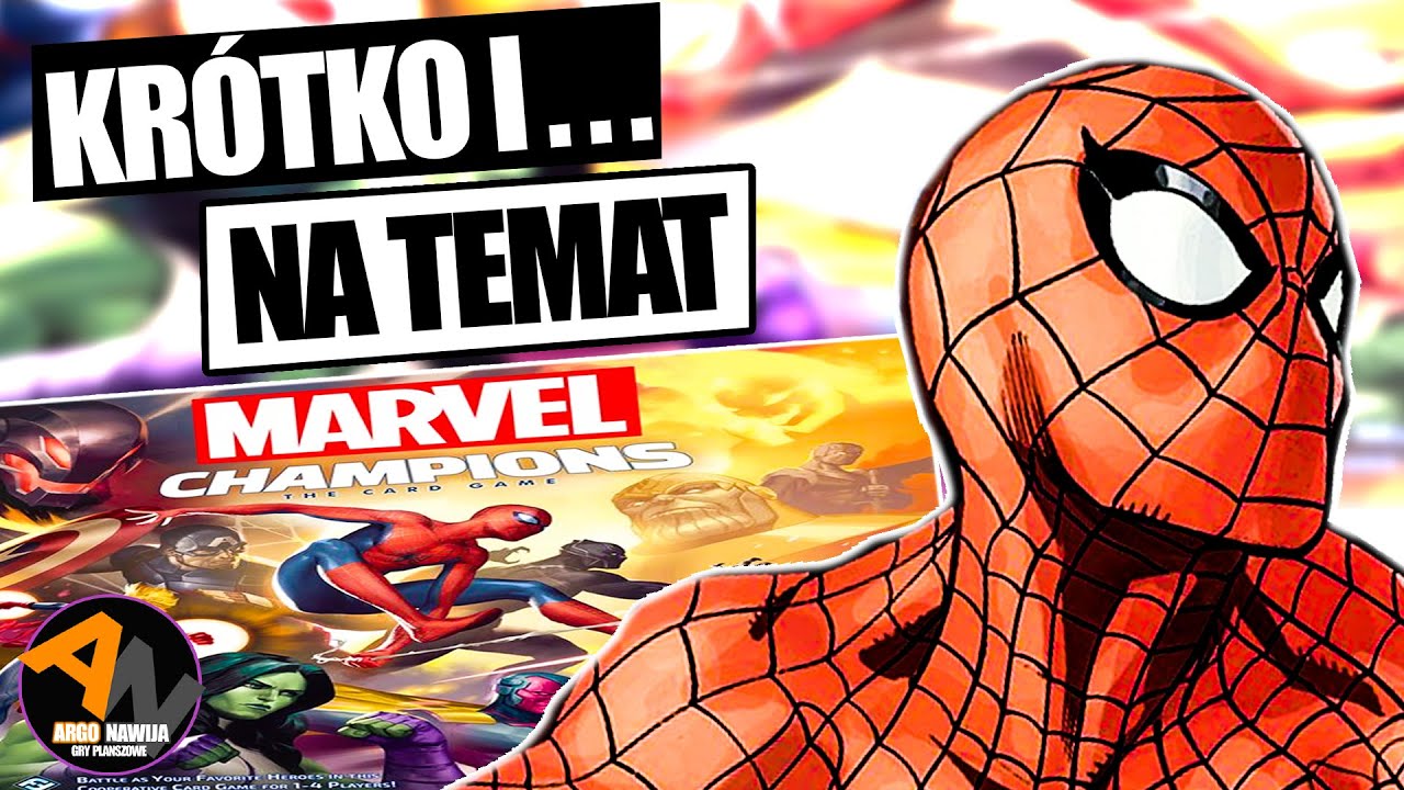 Omówienie: MARVEL CHAMPIONS LCG ¦ gra karciana [2021]