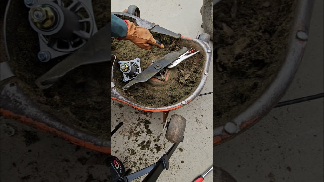 Yard Tractor Spindle Replacement #husqvarna #yardcare #mowerrepair #husqvarnatractor