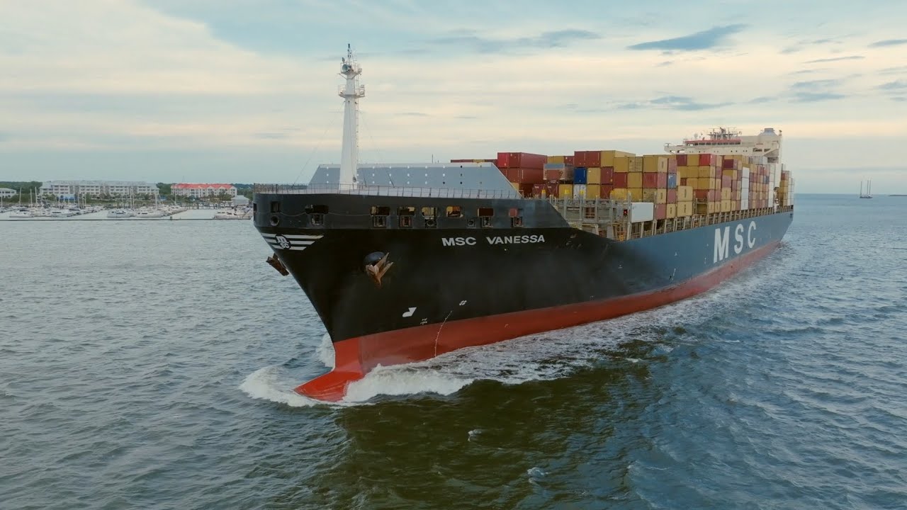 Logistics website intro video template 4k
