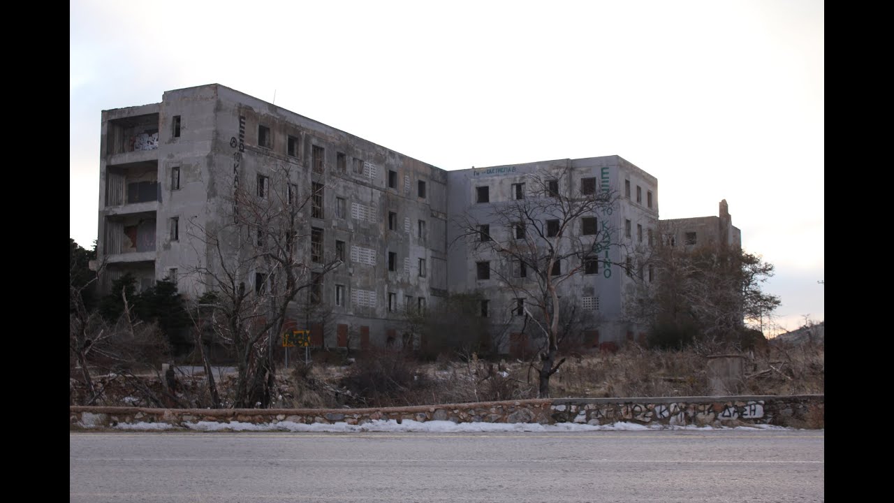 Haunted old hospital Sanatorio Parnitha - Athens, Greece