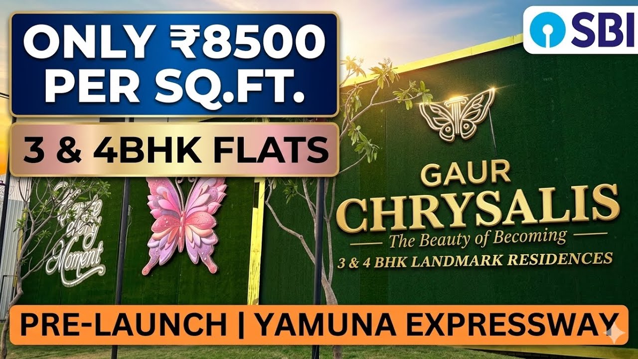 Pre Launch Gaur Chrysalis 2.0 Review 2026 | Price Location Amenities & Investment Potential 