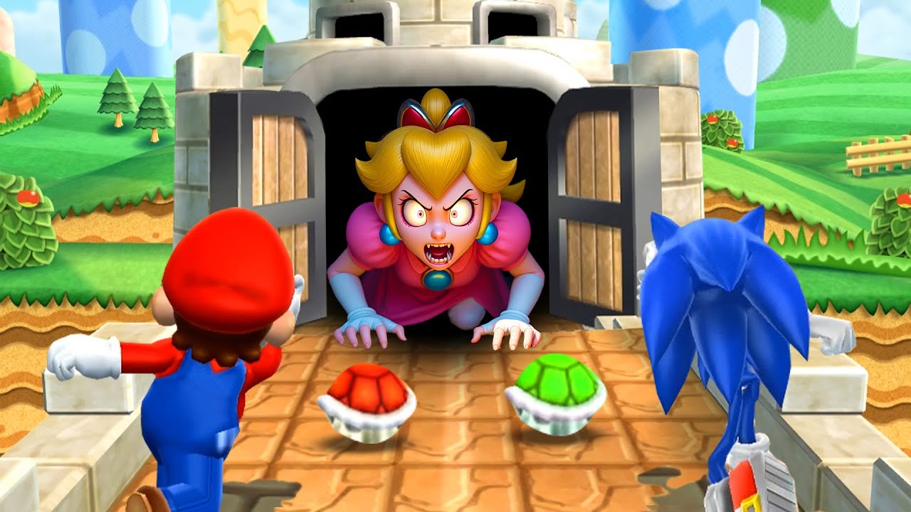 Mario Party 9 Minigames - Mario Vs Luigi Vs Sonic Vs Shadow (Hardest Difficulty)
