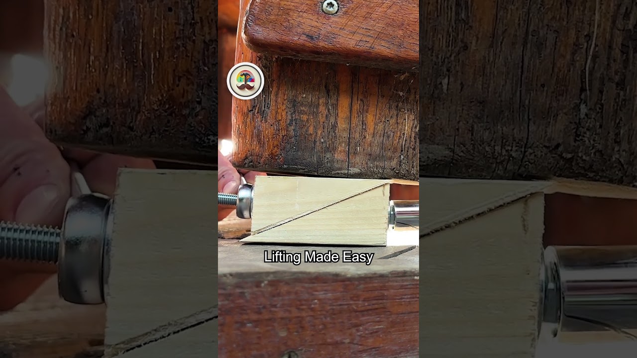 A Lifting Tool from Wood and a Bolt! 