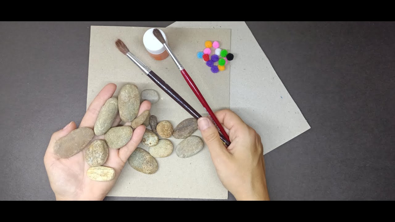 Cute Decoration Idea with Sea Stones