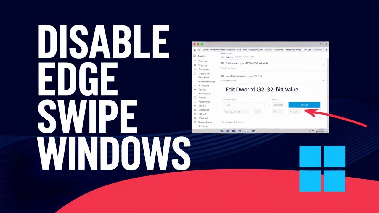 How to Disable Screen Edge Swipe in Windows 11/10 [Solved]