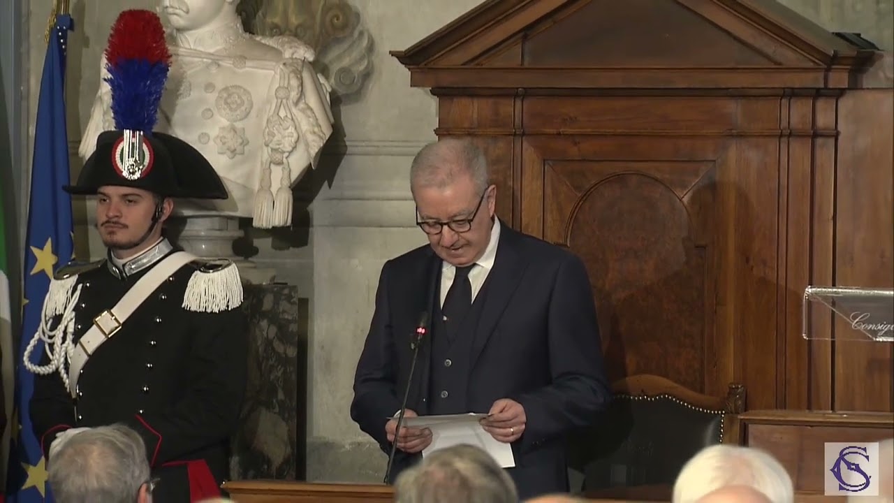 Insediamento del Presidente Luigi Maruotti e Relazione sull'attività della Giustizia Amministrativa