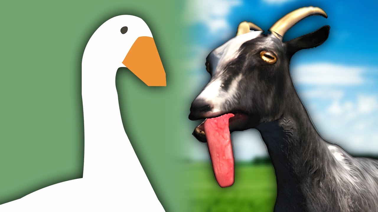 Goat Simulator vs Untitled Goose Game. Batallas Súper Geniales de Rap (ft. Kenn)