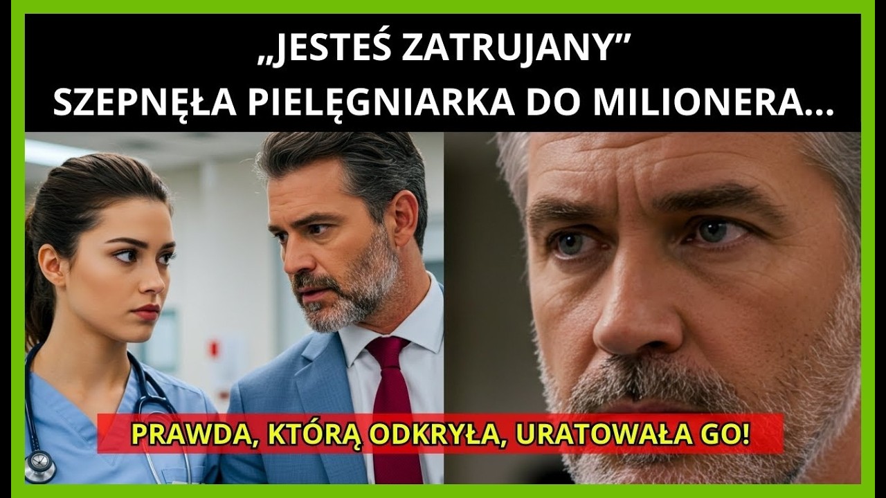 PIELĘGNIARKA URATOWAŁA MILIONERA CEO SŁOWAMI NIE PIJ, TO JEST TRUCIZNA!