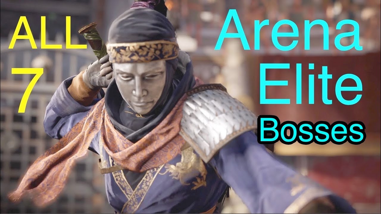 Assassin's Creed Origins: All Elite Arena Bosses (Cyrene and Krokodilopolis Gladiator Arenas)