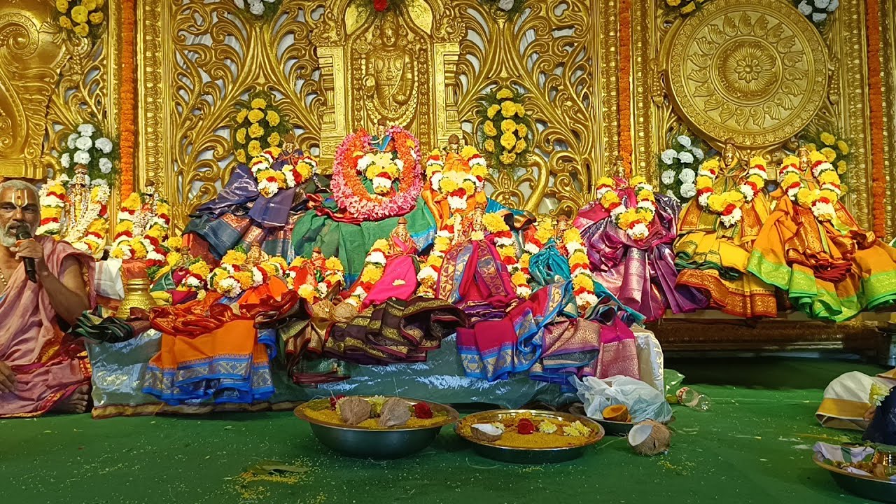 వాగు శ్రీ వీరాంజనేయ స్వామి ఆలయ ప్రాంగణంలో పంచ దేవత మూర్తుల కళ్యాణోత్సవాలు