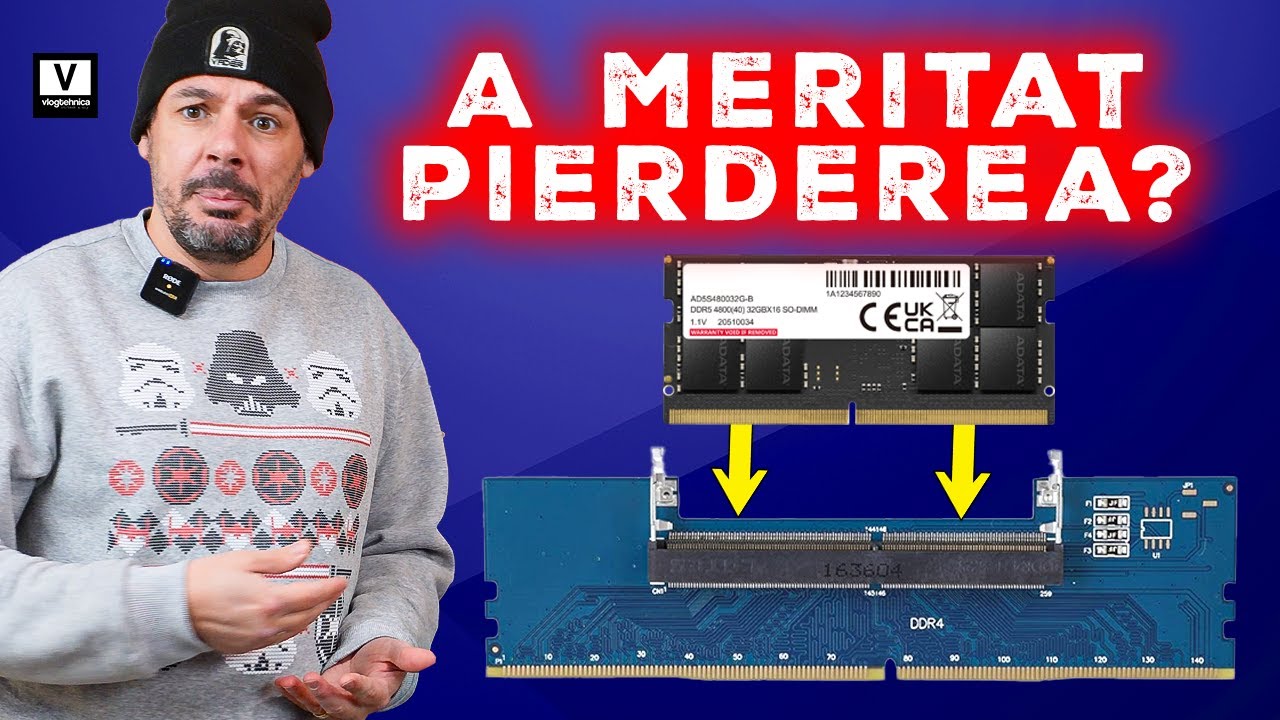 Adaptoare de pe Aliexpress de la SODIMM DDR5 - MERITA?