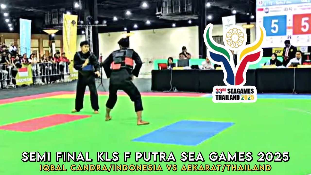 Semi Final Iqbal Candra/Indonesia vs Aekarat/Thailand - Sea Games 2025