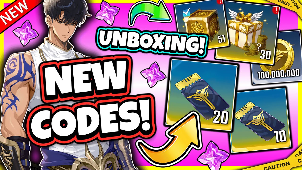 NEW CODES! FREE SUMMONS & NEW UNBOXING! JINWOO GOLD / CORE HUNT! [Solo Leveling: Arise]