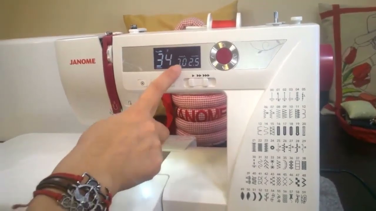 Janome 5060DC Model Dikiş-Piko Makinesi Kullanımı