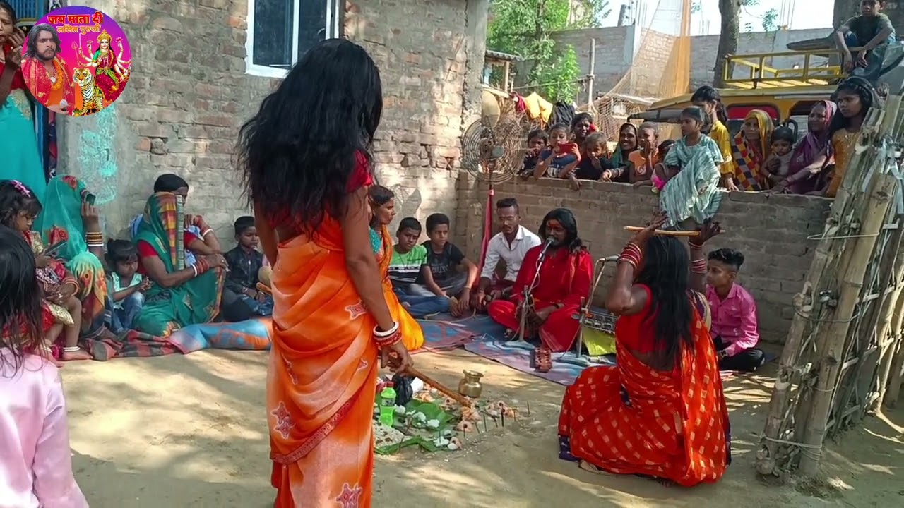 मां भगवती कमला पूजा झूमर कलाकार ललित गुरुजी 🌺🌺🌺🌺