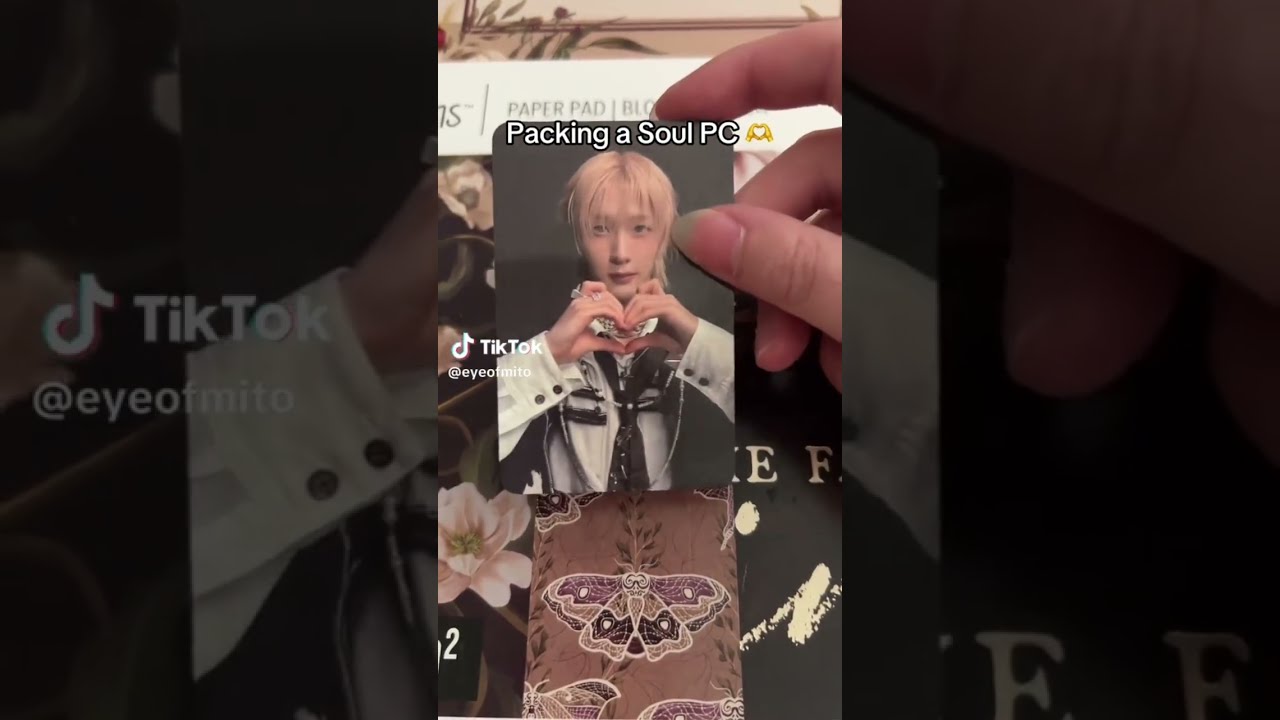 🩵 #298 packing kpop photocard {ASMR} 🩷 (tiktok compilation) | byarthur