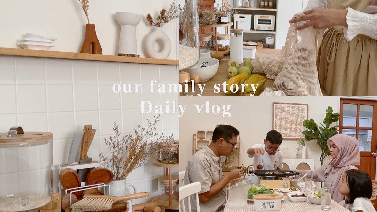 Daily vlog,keseharian di perantauan, family story, video akhlak bumn, keseharian ibu rumah tangga