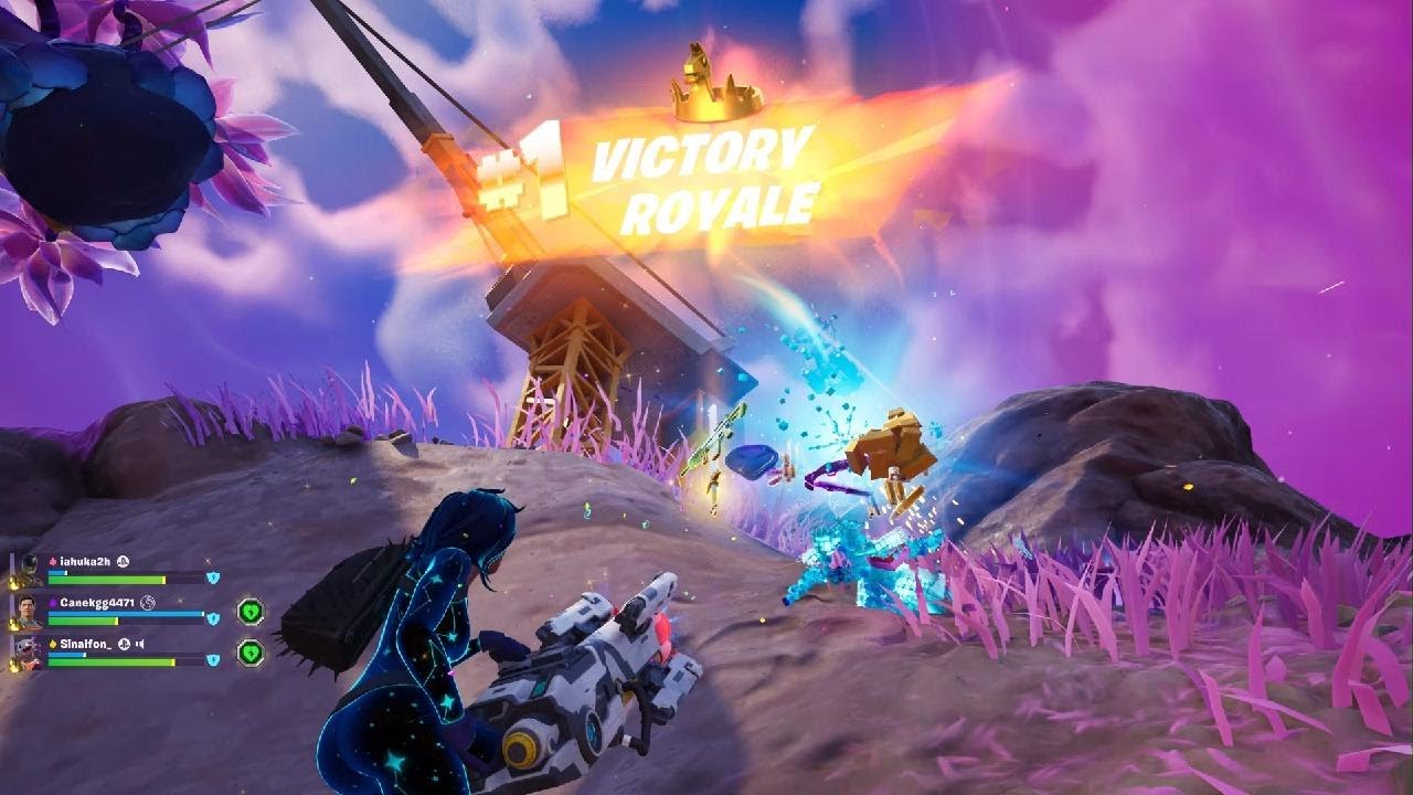 CROWNED #1 VICTORY ROYALE Squads Zero Build Battle Royale Fortnite