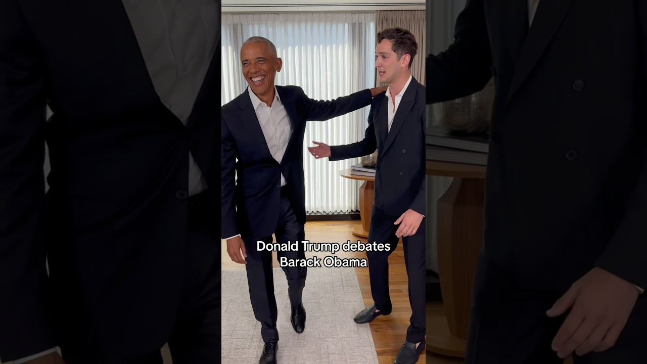 Donald Trump debates Barack Obama