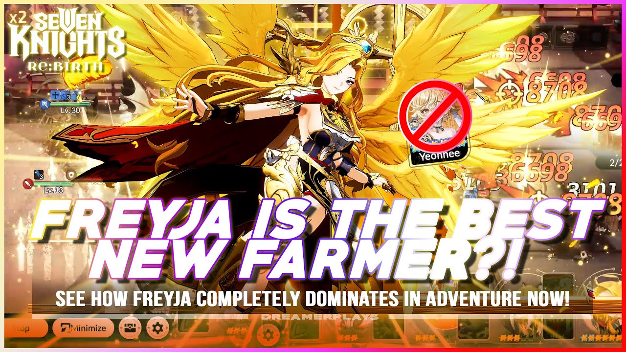 Фрейя &mdash; лучший фермер в игре! ~Сравнительный обзор T0 и T2~ | Seven Knights Re:BIRTH