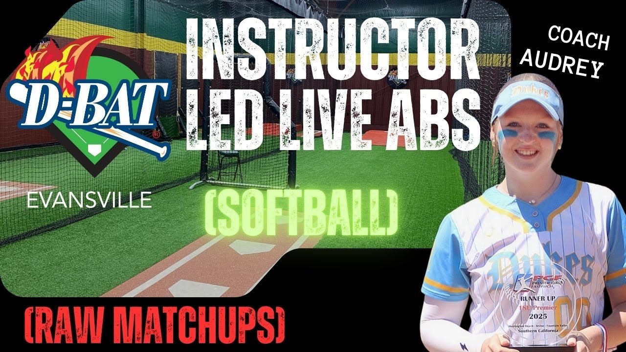 Instructor Led Live At-Bats with Audrey & Brooke (Softball)