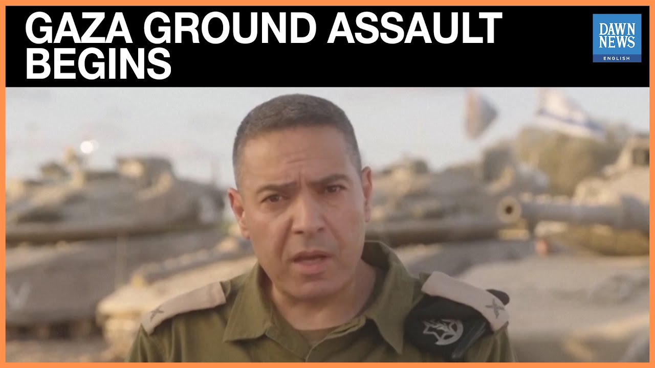 Israeli Military Spokesperson Announces Start of Main Ground Assault in Gaza City | Dawn News
