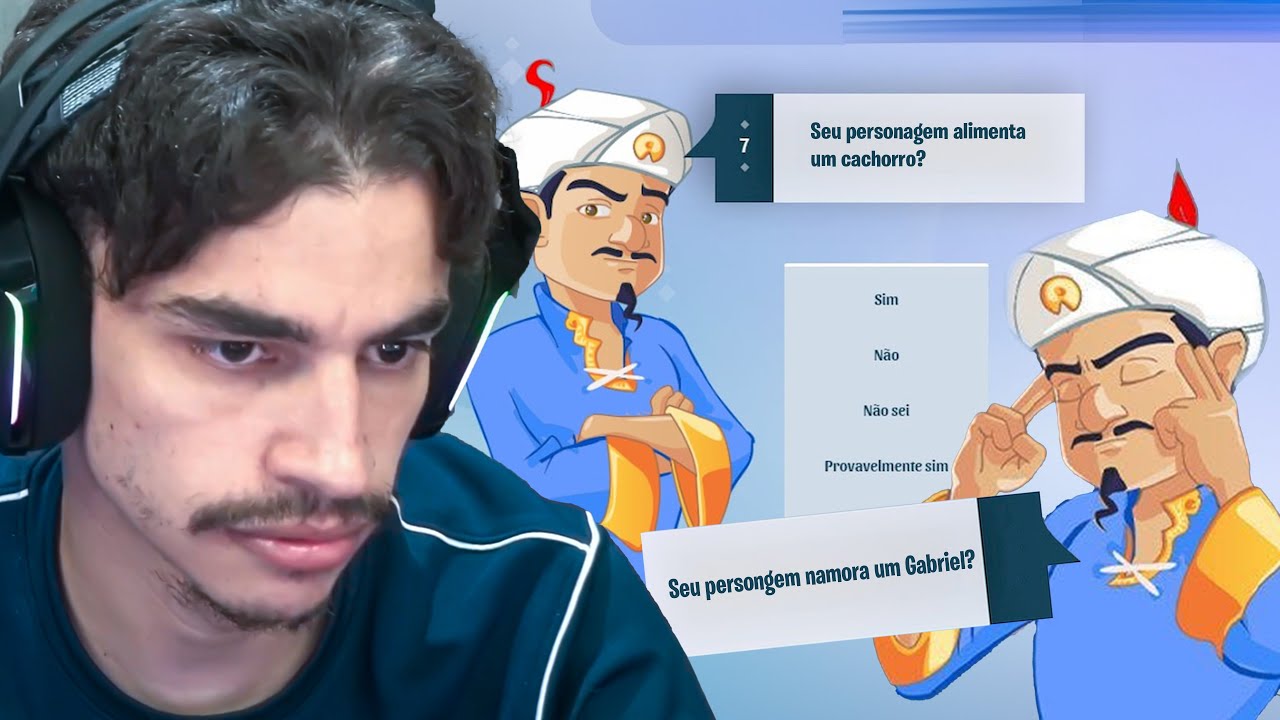 EU BUGUEI O SAFADO DO AKINATOR!
