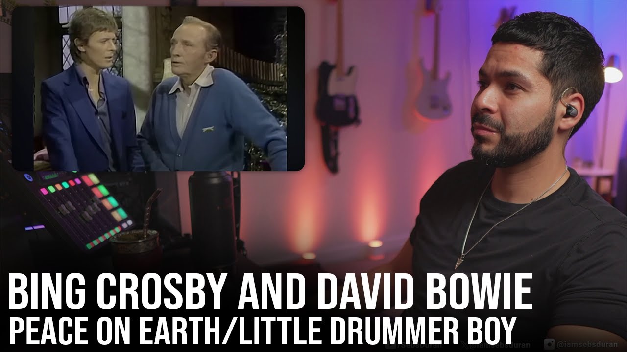 Bing Crosby, David Bowie's Peace On Earth/Little Drummer Boy first time reaction
